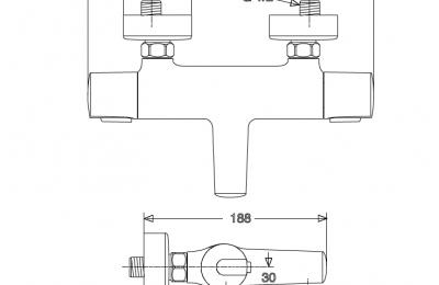 Ceratherm 100 badthermostaat - ideal standard